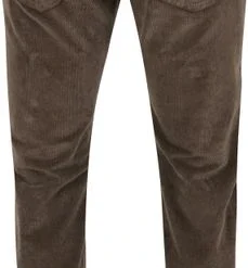 Five-Pocket Broeken Pierre Cardin Lyon Voyage Corduroy Broek Donkerbruin -Broeken&Jeans || Jassen Winkel 71499 4
