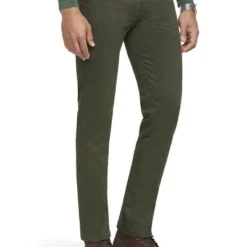 Five-Pocket Broeken Meyer Broek Diego Groen -Broeken&Jeans || Jassen Winkel 71570 5