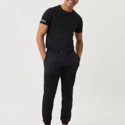 Joggingbroeken Bjorn Borg Joggingbroek Sthlm Zwart -Broeken&Jeans || Jassen Winkel 71936 5