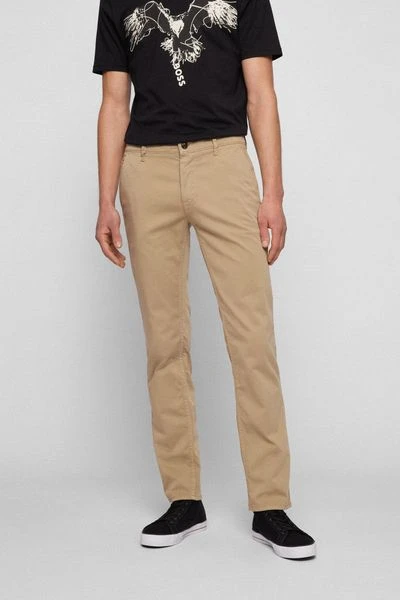Chino Broeken Hugo Boss Chino Schino Slim Beige 5 Chino Broeken Hugo Boss Chino Schino Slim Beige - Afbeelding 5