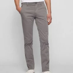 Chino Broeken Hugo Boss Chino Schino Slim Grijs 10 Chino Broeken Hugo Boss Chino Schino Slim Grijs -Broeken&Jeans || Jassen Winkel 72043 5