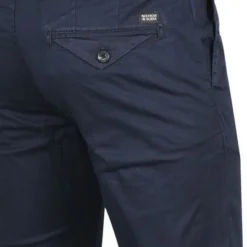 Chino Broeken Scotch And Soda Chino Slim Mott Donkerblauw -Broeken&Jeans || Jassen Winkel 72048 3