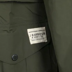 Waxjas Voor Heren Barbour Shoreliner Jas Olive -Broeken&Jeans || Jassen Winkel 72195 5