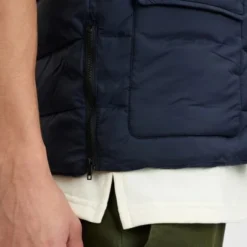 Bodywarmers Heren Anerkjendt Rasmus Bodywarmer Donkerblauw -Broeken&Jeans || Jassen Winkel 72647 7