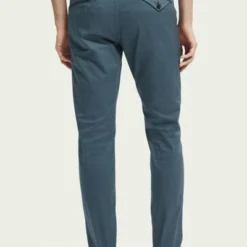 Chino Broeken Scotch And Soda Mott Chino Blauw -Broeken&Jeans || Jassen Winkel 72765 5