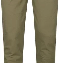 Chino Broeken Suitable Plato Chino Olijfgroen