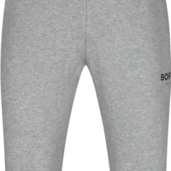 Joggingbroeken Bjorn Borg Joggingbroek Logo Lichtgrijs -Broeken&Jeans || Jassen Winkel 73639 2 1