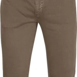 Five-Pocket Broeken Alberto Pipe Broek Bruin -Broeken&Jeans || Jassen Winkel 74212 2 1