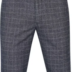 Chino Broeken Meyer Chino Bonn Ruiten Donkerblauw -Broeken&Jeans || Jassen Winkel 74280 2 1