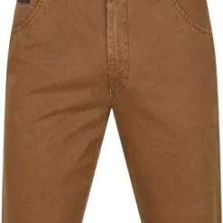 Five-Pocket Broeken Meyer Dublin Broek Bruin -Broeken&Jeans || Jassen Winkel 74283 2 1