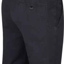 Chino Broeken Meyer Chino Bonn Herringbone Donkerblauw -Broeken&Jeans || Jassen Winkel 74285 3