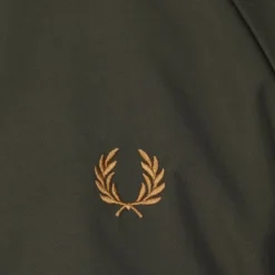 Winterjas Voor Heren Fred Perry Padded Jas Donkergroen -Broeken&Jeans || Jassen Winkel 74520 3