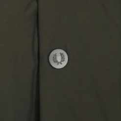 Winterjas Voor Heren Fred Perry Padded Jas Donkergroen -Broeken&Jeans || Jassen Winkel 74520 4