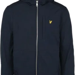 Lyle And Scott Winterjas Voor Heren Lyle & Scott Softshell Jas Donkerblauw