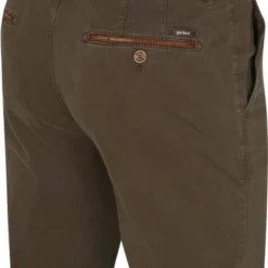 Chino Broeken Gardeur Chino Benny 3 Olijfgroen -Broeken&Jeans || Jassen Winkel 74634 3