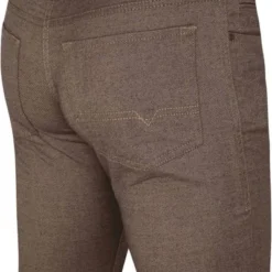 Five-Pocket Broeken Mac Broek Arne Bruin Melange -Broeken&Jeans || Jassen Winkel 74639 3