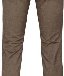 Five-Pocket Broeken Mac Broek Arne Bruin Melange -Broeken&Jeans || Jassen Winkel 74639 4