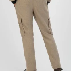 Chino Broeken Dstrezzed Lancaster Combat Chino Flannel Beige -Broeken&Jeans || Jassen Winkel 74648 3