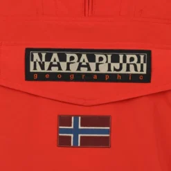 Winterjas Voor Heren Napapijri Rainforest Jas Rood -Broeken&Jeans || Jassen Winkel 74736 3