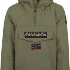 Winterjas Voor Heren Napapijri Rainforest Jas Groen -Broeken&Jeans || Jassen Winkel 74737 1 1