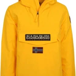 Winterjas Voor Heren Napapijri Rainforest Jas Geel -Broeken&Jeans || Jassen Winkel 74739 1 1