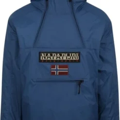 Tussenjassen Napapijri Northfarer Jas Mid Blauw -Broeken&Jeans || Jassen Winkel 74740 1 1