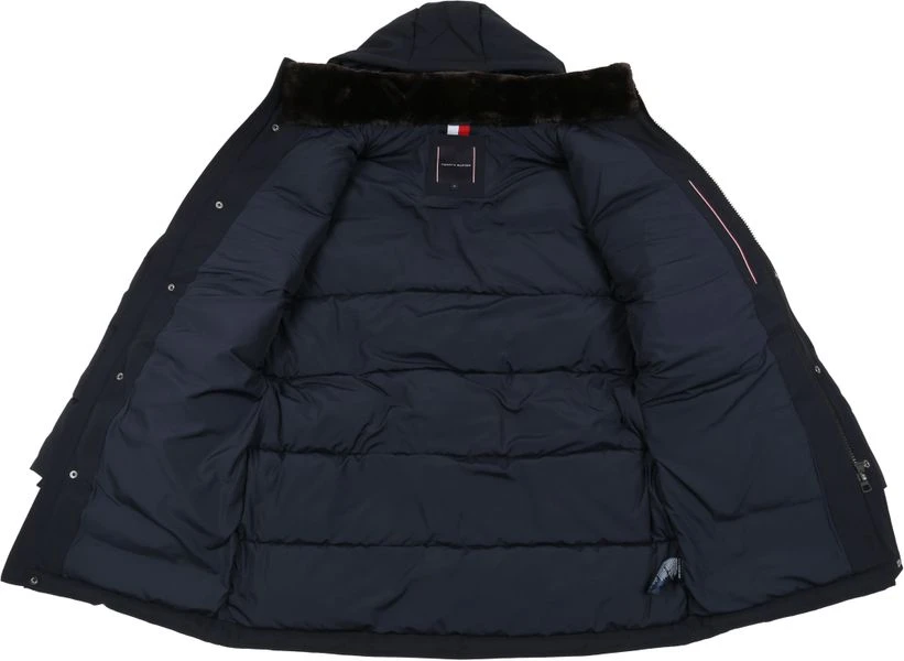 Winterjas Voor Heren Tommy Hilfiger Parka Jas Donkerblauw 6 Winterjas Voor Heren Tommy Hilfiger Parka Jas Donkerblauw - Afbeelding 6