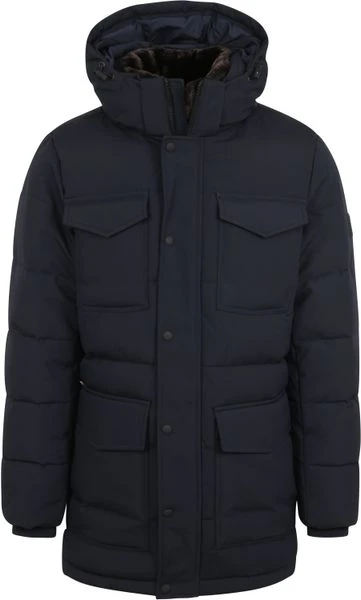 Winterjas Voor Heren Tommy Hilfiger Parka Jas Donkerblauw 1 Winterjas Voor Heren Tommy Hilfiger Parka Jas Donkerblauw