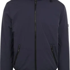 Winterjas Voor Heren Suitable Hike Jas Donkerblauw