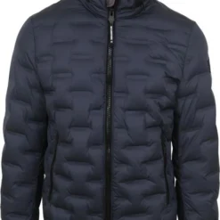 Winterjas Voor Heren Milestone Salvio Jas Donkerblauw
