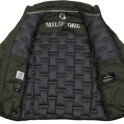 Winterjas Voor Heren Milestone Salvio Jas Donkergroen -Broeken&Jeans || Jassen Winkel 74771 5