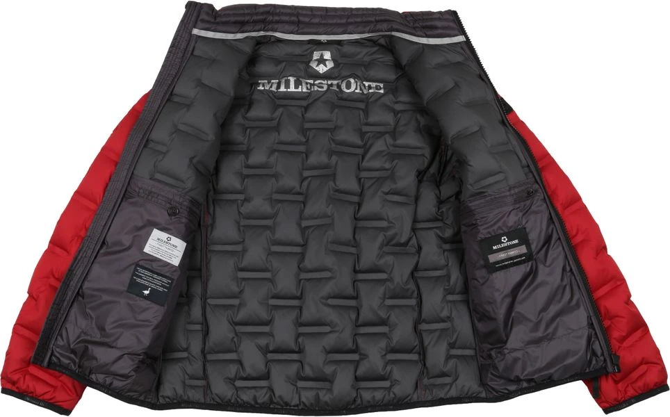 Winterjas Voor Heren Milestone Salvio Jas Rood 5 Winterjas Voor Heren Milestone Salvio Jas Rood - Afbeelding 5