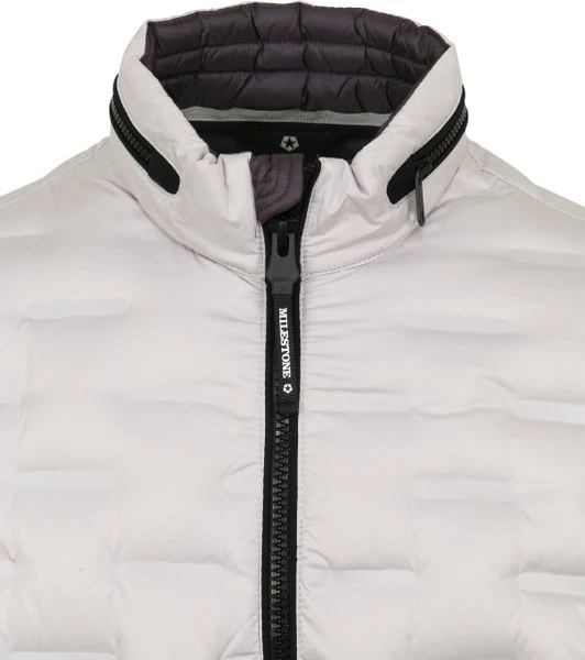 Winterjas Voor Heren Milestone Salvio Jas Off-White 2 Winterjas Voor Heren Milestone Salvio Jas Off-White - Afbeelding 2