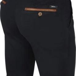 Chino Broeken Gardeur Chino Benny 3 Donkerblauw -Broeken&Jeans || Jassen Winkel 74839 3