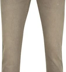 Five-Pocket Broeken Pierre Cardin Broek Lyon Tapered Future Flex Lichtbruin