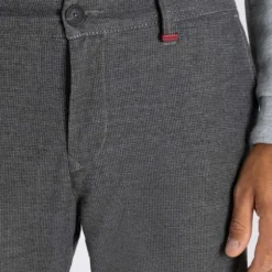 Chino Broeken Mac Lennox Chino Pied De Poule Grijs -Broeken&Jeans || Jassen Winkel 74944 5