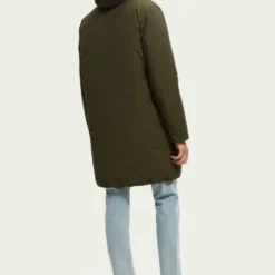 Scotch And Soda Parka Jas Voor Heren Scotch & Soda Parka Jas Donkergroen -Broeken&Jeans || Jassen Winkel 74959 7