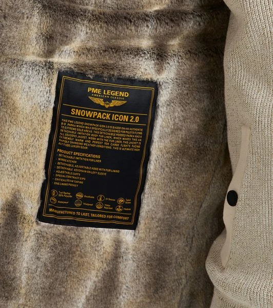 Winterjas Voor Heren PME Legend Jas Snowpack 2.0 Zwart 4 Winterjas Voor Heren PME Legend Jas Snowpack 2.0 Zwart - Afbeelding 4