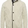 Wollen Jassen PME Legend Knitted Jack Off-White