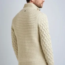 Wollen Jassen PME Legend Knitted Jack Off-White 8 Wollen Jassen PME Legend Knitted Jack Off-White -Broeken&Jeans || Jassen Winkel 74972 4