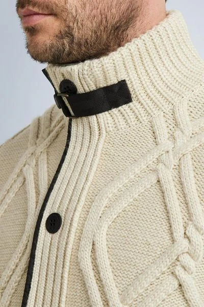 Wollen Jassen PME Legend Knitted Jack Off-White 4 Wollen Jassen PME Legend Knitted Jack Off-White - Afbeelding 4