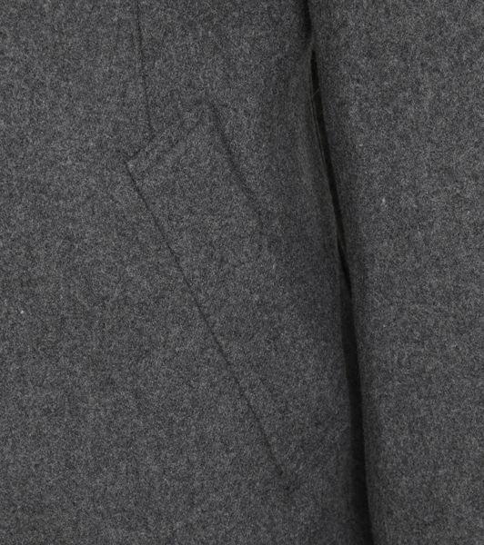 Wollen Jassen Suitable Job Coat Grijs 5 Wollen Jassen Suitable Job Coat Grijs - Afbeelding 5