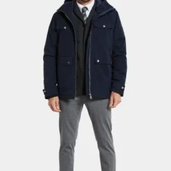 Parka Jas Voor Heren Didriksons Parka Hilding Navy -Broeken&Jeans || Jassen Winkel 75047 4