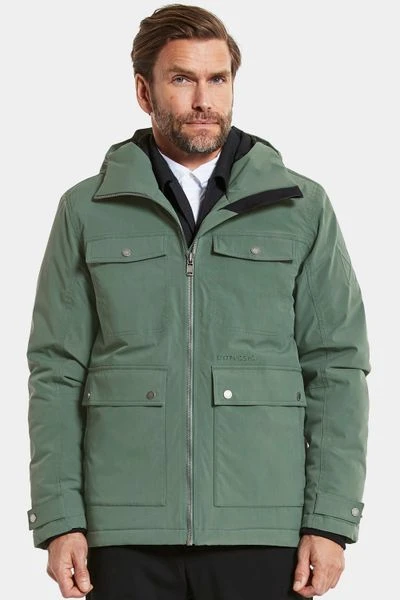 Parka Jas Voor Heren Didriksons Parka Hilding Donkergroen 2 Parka Jas Voor Heren Didriksons Parka Hilding Donkergroen - Afbeelding 2