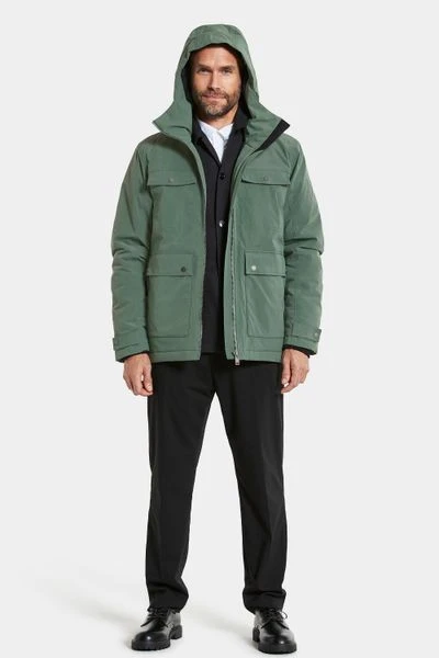 Parka Jas Voor Heren Didriksons Parka Hilding Donkergroen 3 Parka Jas Voor Heren Didriksons Parka Hilding Donkergroen - Afbeelding 3