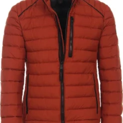 Winterjas Voor Heren Casa Moda Jas Oranje