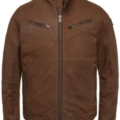 Winterjas Voor Heren Vanguard Leren Jack Bruin -Broeken&Jeans || Jassen Winkel 75059 1 1