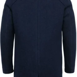 Wollen Jassen Cast Iron Wollen Coat Navy -Broeken&Jeans || Jassen Winkel 75065 2 1