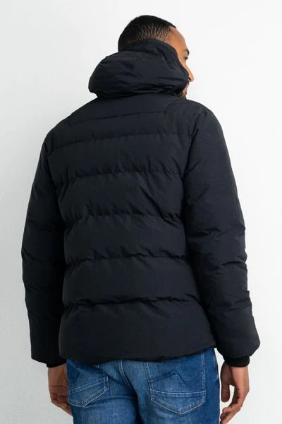 Winterjas Voor Heren Petrol Jas Zwart 3 Winterjas Voor Heren Petrol Jas Zwart - Afbeelding 3