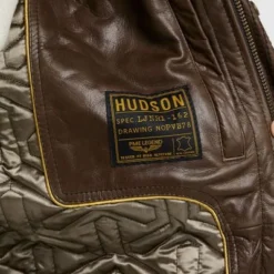 Winterjas Voor Heren PME Legend Jas Hudson Leer Bruin -Broeken&Jeans || Jassen Winkel 75121 5